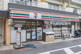 LE-LION清澄白河 【コンビニエンスストア】セブンイレブン 江東森下4丁目店まで1007ｍ