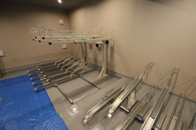 ジェノヴィア鵜の木0202号室 駐輪場