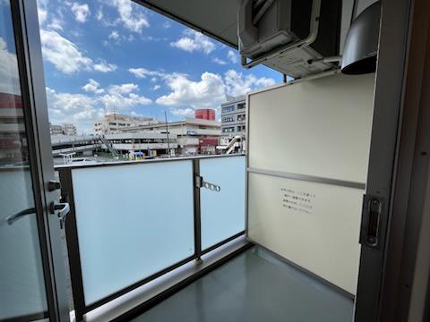 エスポワールせんげん台201号室 ベランダ