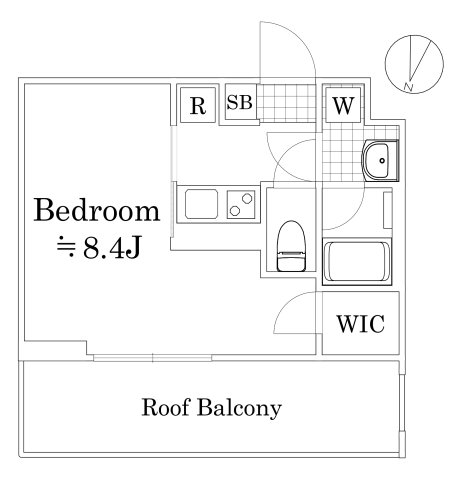 ＧＥＮＯＶＩＡ西川口503号室 区画図