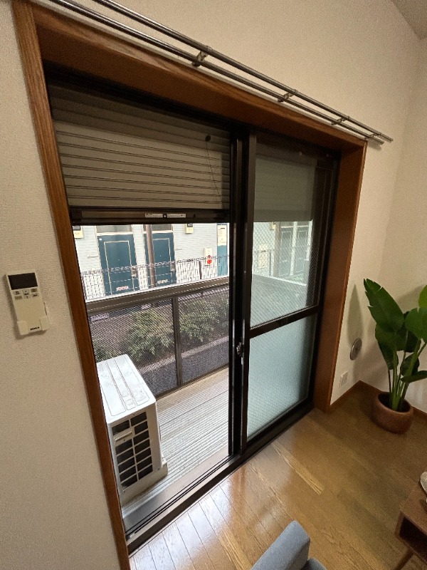 サンライズハウスA棟1階 シャッター雨戸