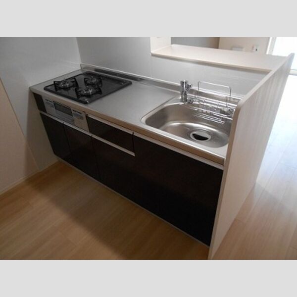 コート　エム ♪対面キッチン(3口ガスコンログリル付)♪