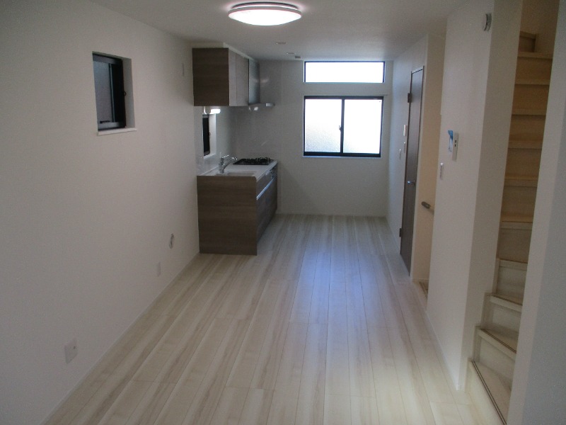 千住大川町戸建て リビング