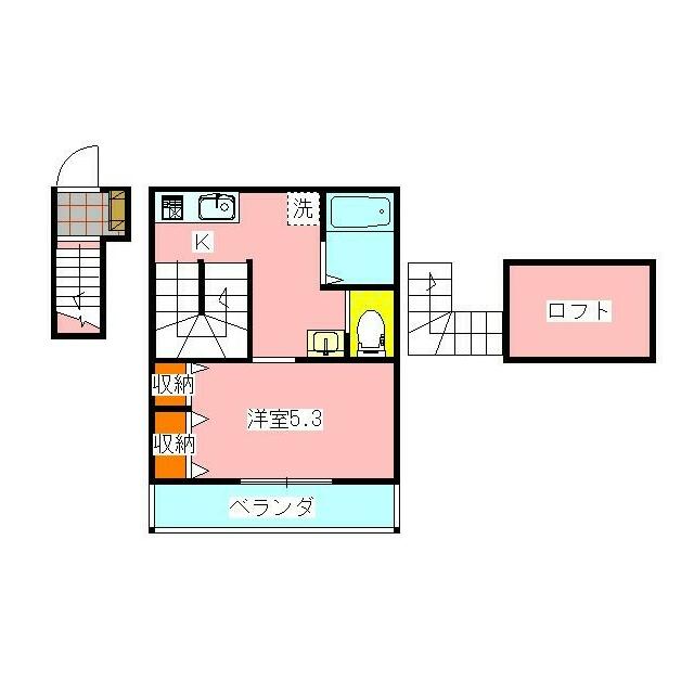 フォーカス2階 間取