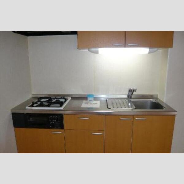 ミルフィーユ　参番館 システムキッチン(2口ガスコンロ,魚焼きグリル付)