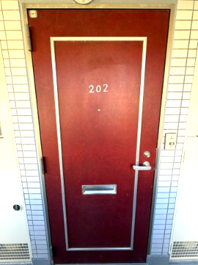 サニーヒル202号室 玄関