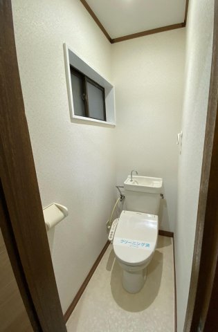 Lino新小岩 ２Fトイレ：温水洗浄便座つき