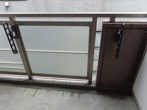 コート新橋4階 バルコニー　※2014年8月撮影