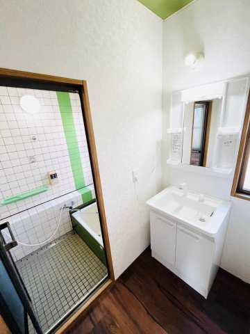 川越市かすみ野戸建 新品の洗面台