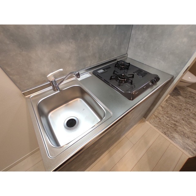 エクセラン亀有 2口コンロ設置済み