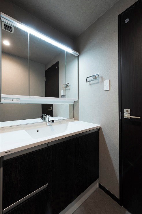 レジディアタワー麻布十番18階 洗面