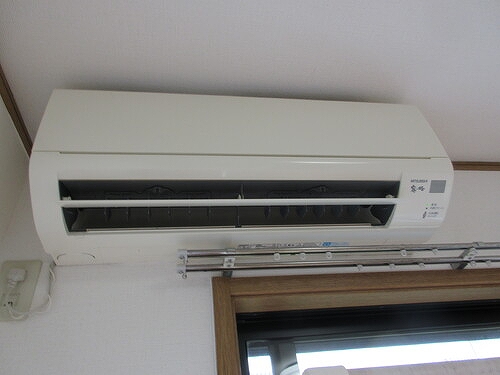 櫻ハウス大八木1階 エアコン　※前回募集時撮影2023年7月