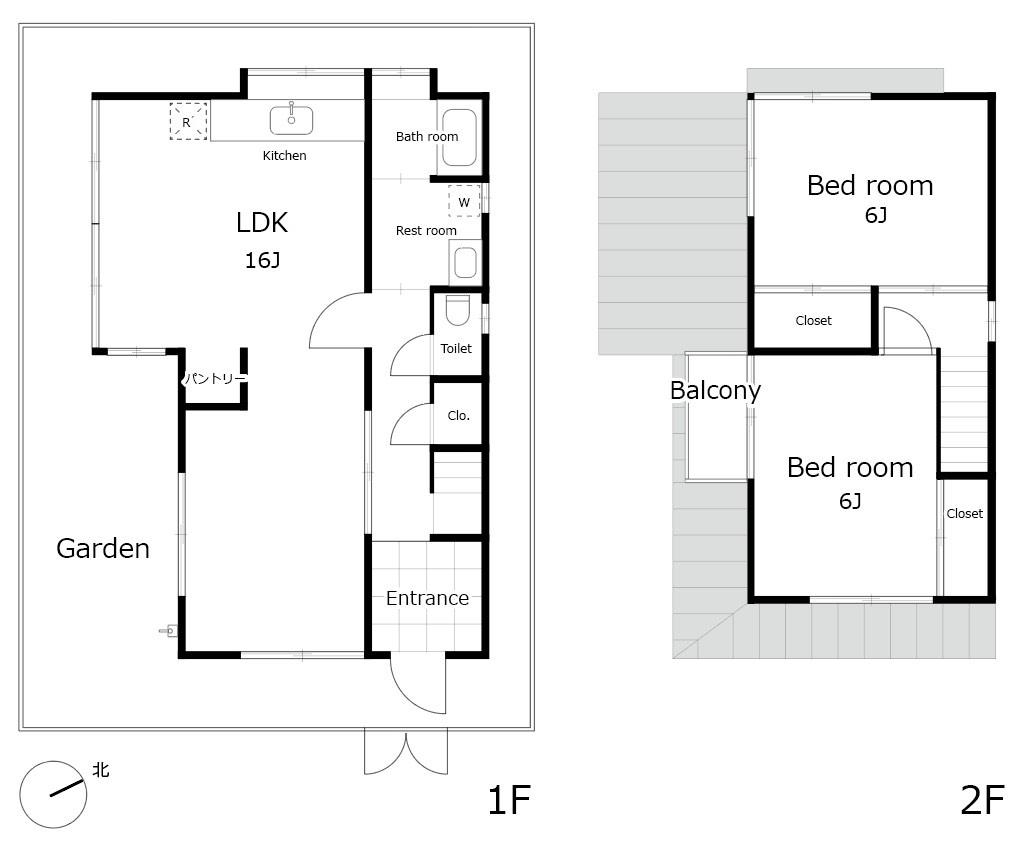 港南区笹下5丁目戸建 間取