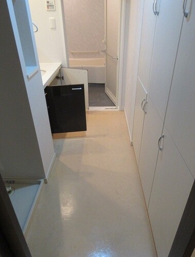 ライオンズヒルズ田端不動坂 浴室収納（リネン庫等）　※前回募集時2020年8月の写真