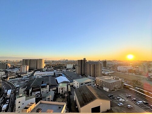 ビー・サイト13階 バルコニーからの眺望　※前回募集時2024年1月の写真