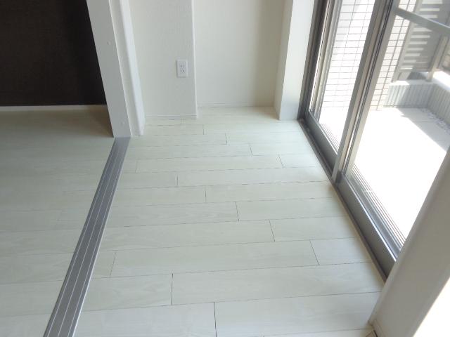 アンソレイユ102号室 ベランダ