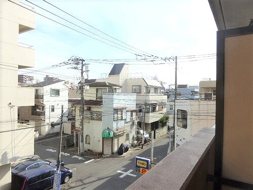 ライオンズマンション川崎貝塚第２3階 バルコニーからの眺望　※前回募集時2022年1月撮影