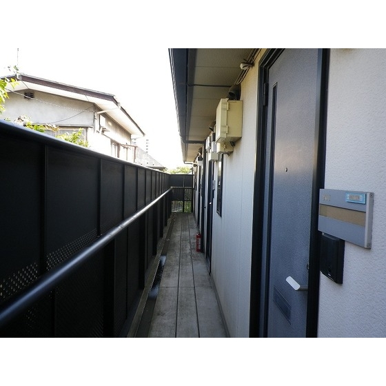 グリーンフラッツ旗の台0202号室 廊下