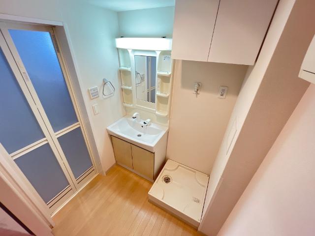 ハーモニーヒルズ202号室 脱衣所