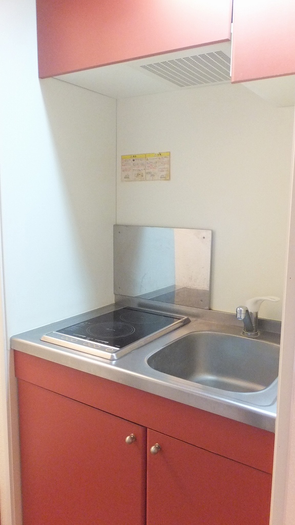 レオパレス長野一丁目 2口の電気コンロ付き