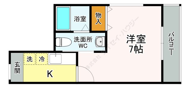 コヤス・ハーフェンハイム205号室 間取