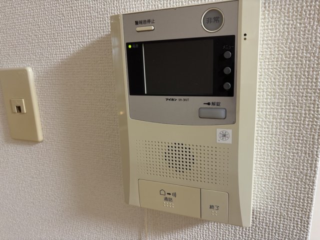 サンパレスＣＡ田中205号室 セキュリティ