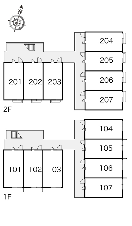 レオパレスイーグルⅠ207号室 部屋その他