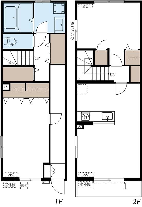 メゾネット玉川1階 部屋その他