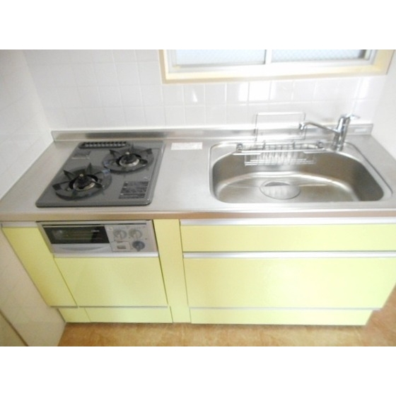 三桃マンション0301号室 キッチン