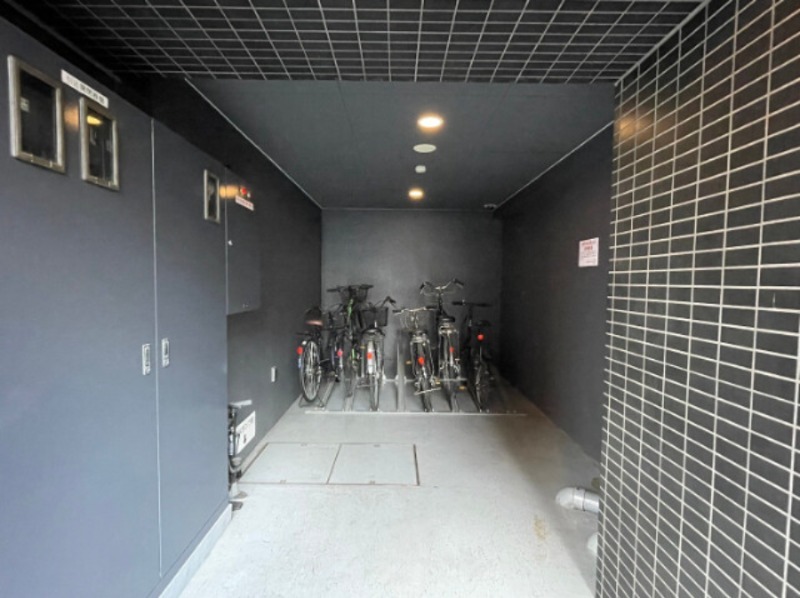 スパシエ川崎エセンザ10階 駐輪場