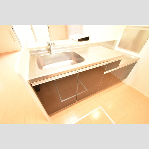 K・fines　B棟101号室 対面キッチン