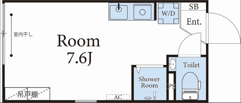 グランクオール中野新橋3階 間取