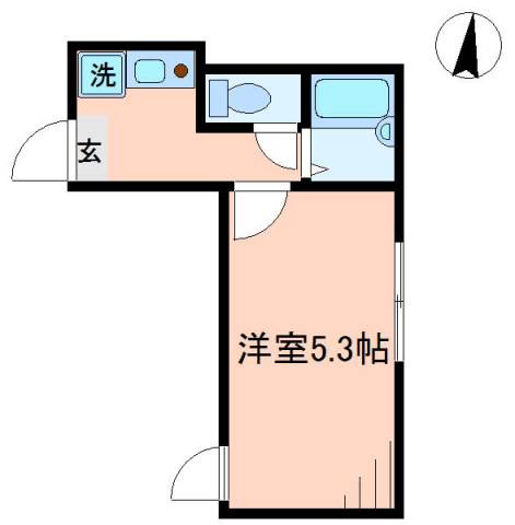 リブ町屋1階 間取