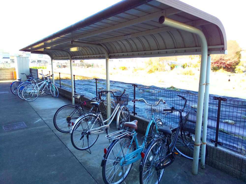 レオパレスエントピア　Ⅱ107号室 駐輪場