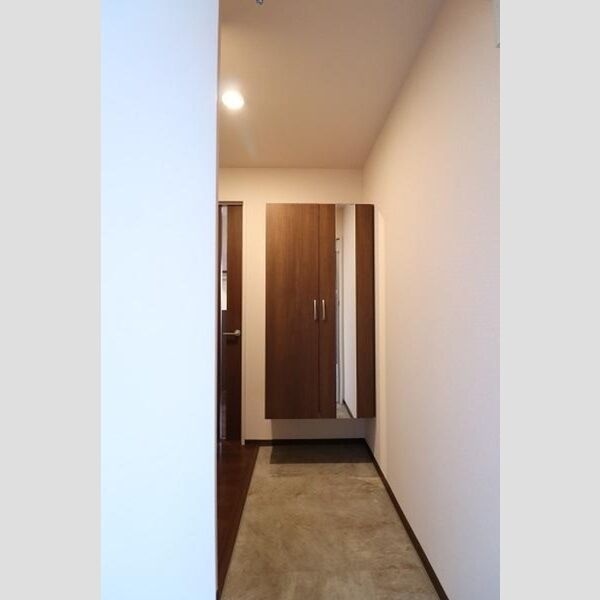 モリエールⅣ 玄関には鏡付トールタイプシューズBOX