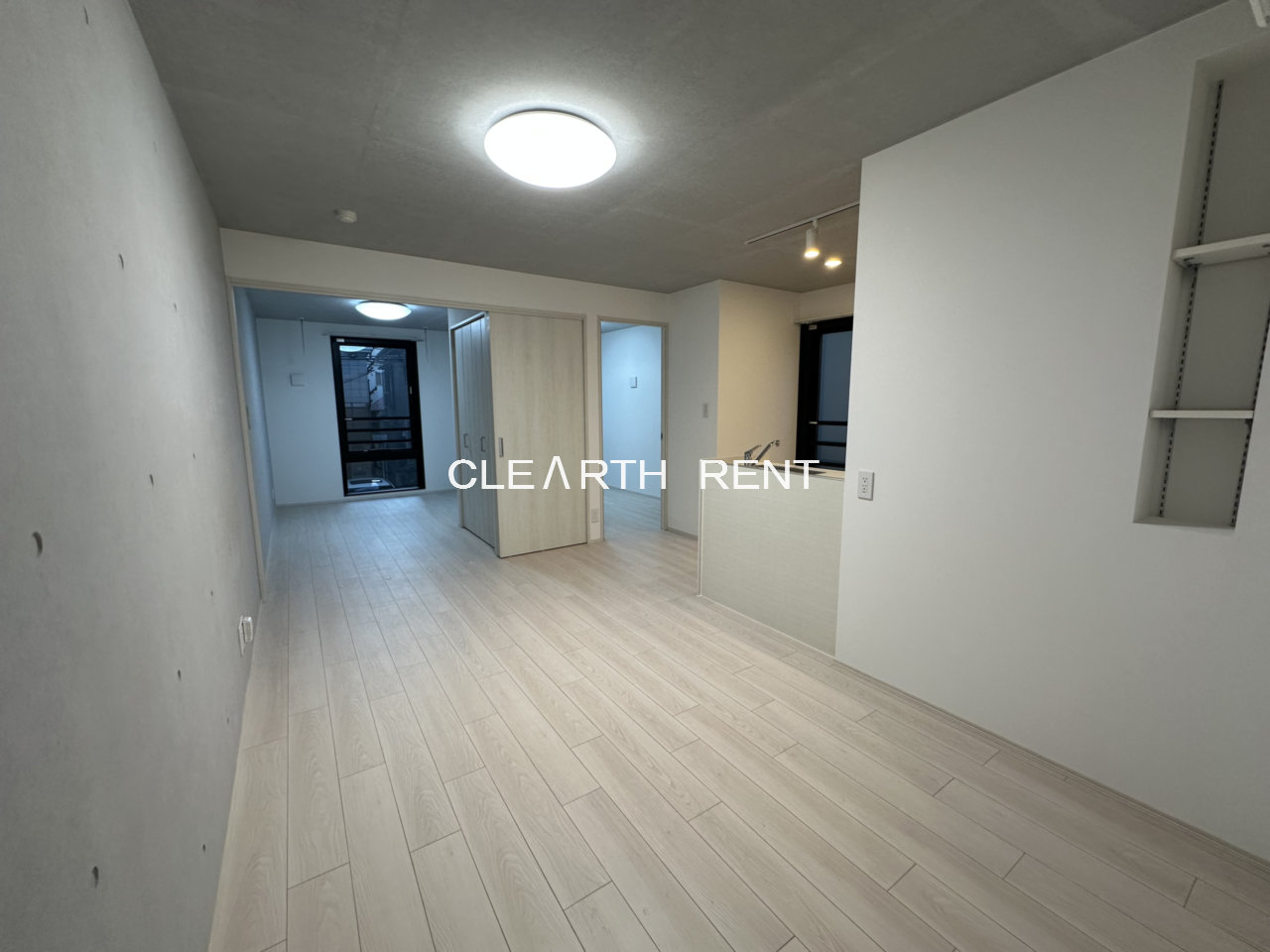 ＧＲＡＮ ＰＡＳＥＯ三宿Ⅱ2階 2LDKの広々空間☆収納棚やエアコン設備