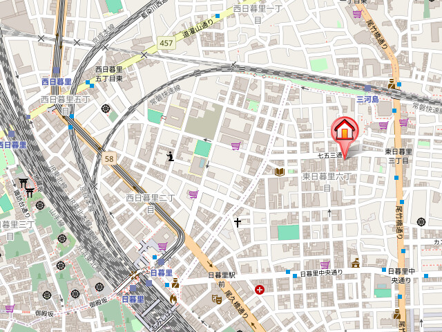 ドゥーエ日暮里7階 null