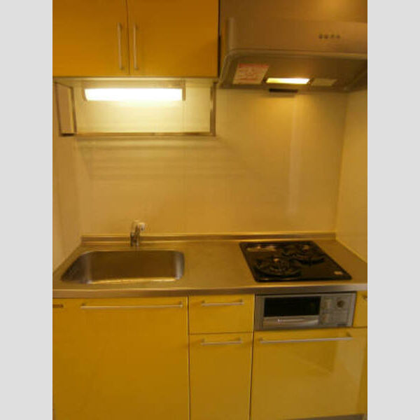 レセンテシード 101号室 キッチン(2口コンロ)