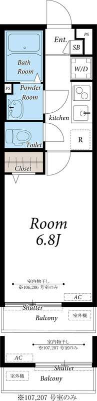 リブリ・清瀬1階 間取