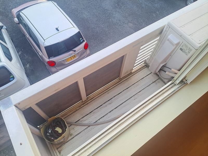 ラ・タジュール2階 バルコニー