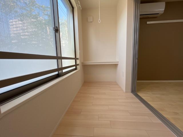 ラック　フォレスト101号室 ベランダ