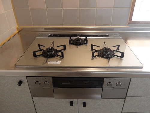 ビュープラザセンター北３ー８号棟 コンロ