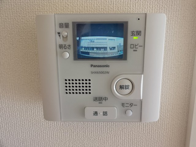 グランディール202号室 カメラ付インターホン