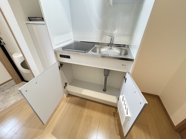 キャッスル鷺沼2階 施工中外観