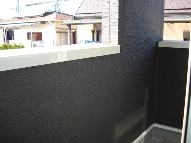 ハッピートモロー203号室 ベランダ