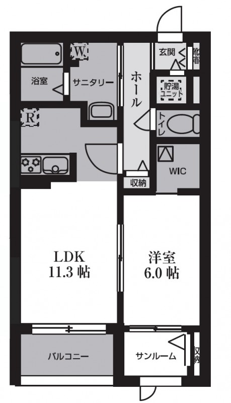 T’s garden川崎大師（2）2階 間取