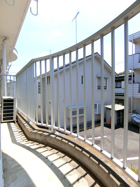 グリーンパーク田園１２号0202号室 バルコニー