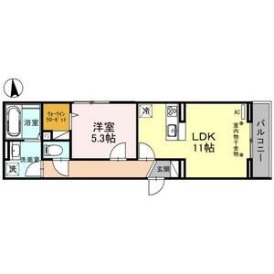 グレイス三郷303号室 間取