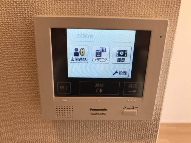 アルトハイム　大師203号室 カメラ付インターホン