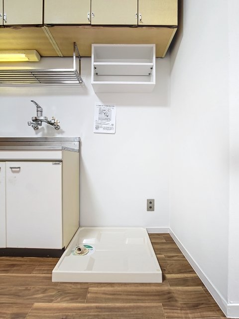 芙蓉マンション 室内洗濯機置場